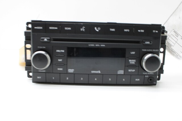2007 Dodge Nitro AM FM 6 Disc CD Radio Stereo Head Unit
