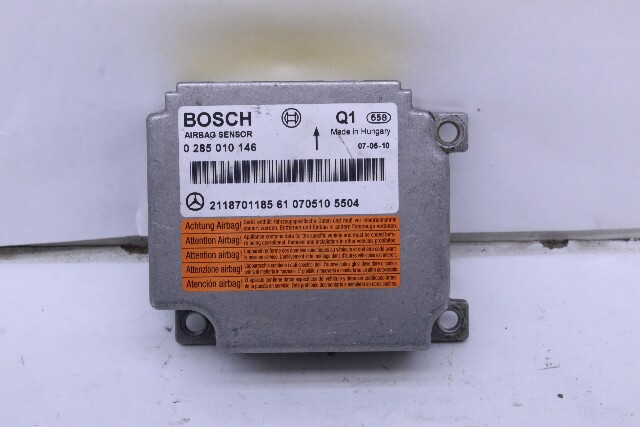 2008 Mercedes Benz CLS550 W219 SRS Diagnostic Control Module OEM