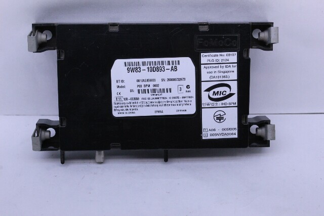 2011 Jaguar XK Bluetooth Control Module OEM