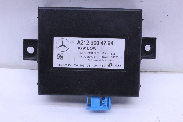 2014 Mercedes E350 W212 Gateway Control Module OEM
