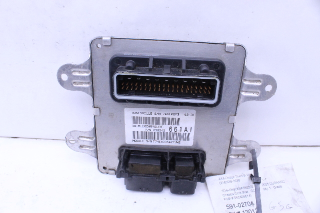 2005 Dodge Durango Body Control Module Bcm Front - 56040661AI OEM