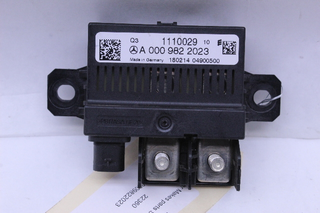 2014 Mercedes E350 W212 Power Battery Backup Relay OEM