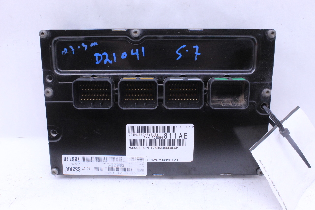 2007 Chrysler 300C Engine Computer Module ECU ECM DME