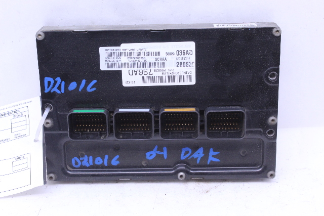 2004 Dodge Dakota Engine Computer Module ECU ECM DME OEM