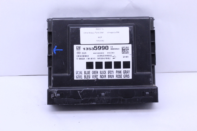 Chevrolet Body Control Module BCM 13535990 OEM