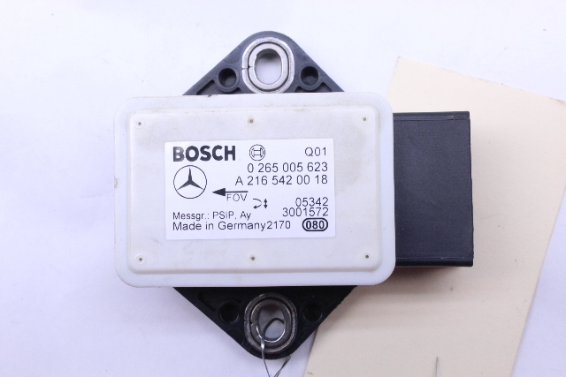 2006 Mercedes SL500 R230 Turn Rate Yaw Rate Sensor OEM