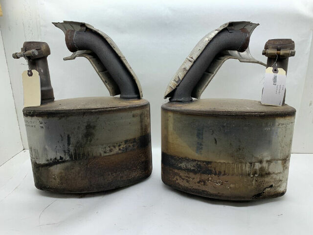 1995-1998 Porsche 911 993 Exhaust Muffler Right Left Pair 99311104511 OEM