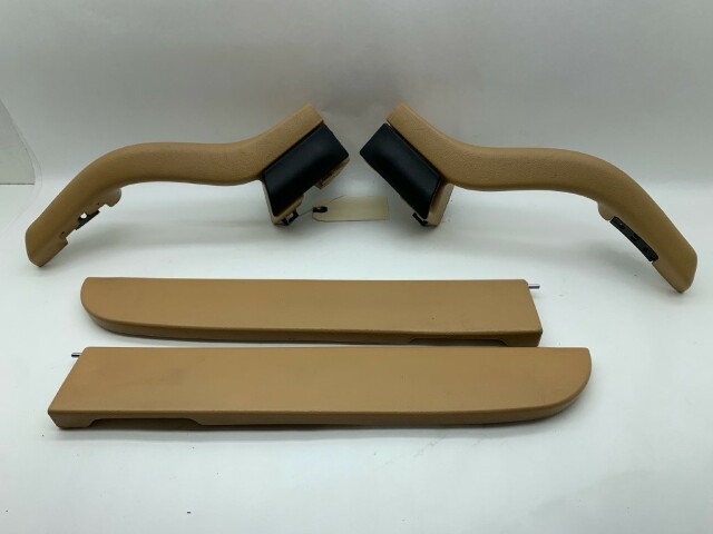 1995-1998 Porsche 911 993 Inside Door Grab Pull Armrest Beige Pair OEM Used