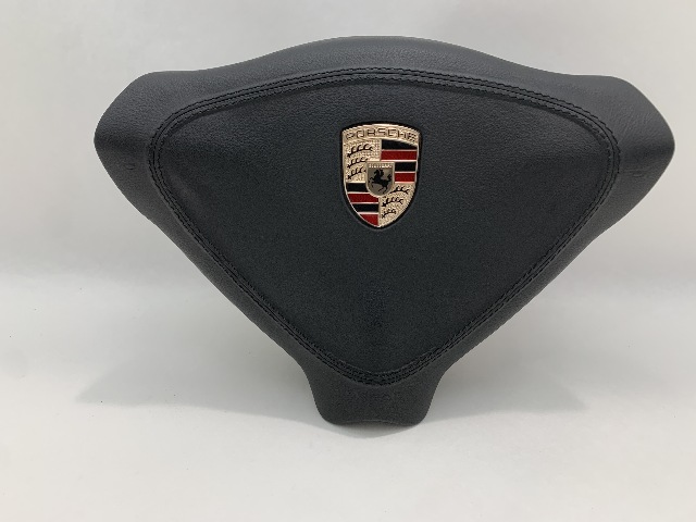 2000-2004 Porsche 911 996 Boxster Leather Steering Wheel Airbag Black OEM