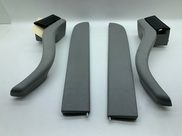 1995-1998 Porsche 911 993 Inside Door Grab Pull Armrest Grey Pair OEM Used