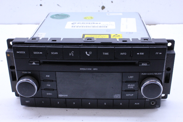 Dodge Chrysler Jeep AM FM Radio Stereo MP3 CD Receiver OEM