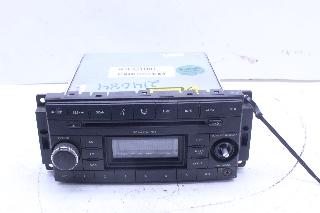 Dodge Chrysler Jeep AM FM Radio MP3 CD Receiver 05064411AF OEM