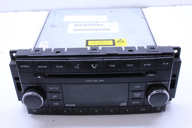 Dodge Chrysler Jeep AM FM Radio MP3 CD Receiver 05064420AF OEM