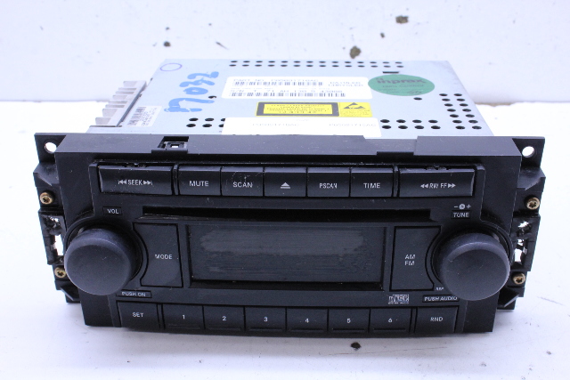 Dodge Chrysler Jeep AM FM Radio CD Receiver 05091710AG OEM