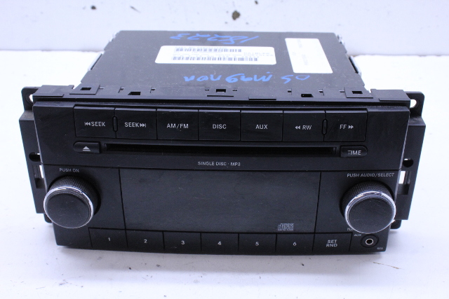 Dodge Chrysler Jeep AM FM Radio MP3 CD Receiver 68021159AD OEM