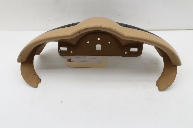 2006-2012 Porsche Cayman 987 Speedometer Instrument Cluster Cover Beige OEM