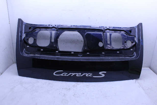 2009-2012 Porsche 911 997.2 Engine Lid Bare Midnight Blue OEM