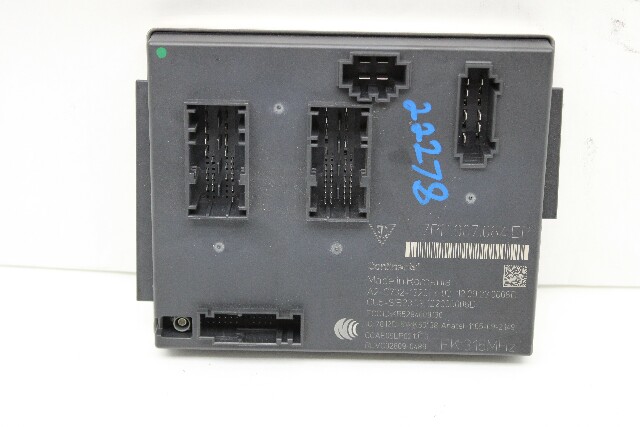 2013 Porsche Cayenne Body Control Module BCM Front OEM