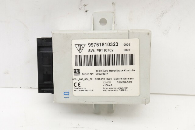 2009 Porsche 911 997 TPMS Tire Pressure Monitoring Module 99761810323 OEM