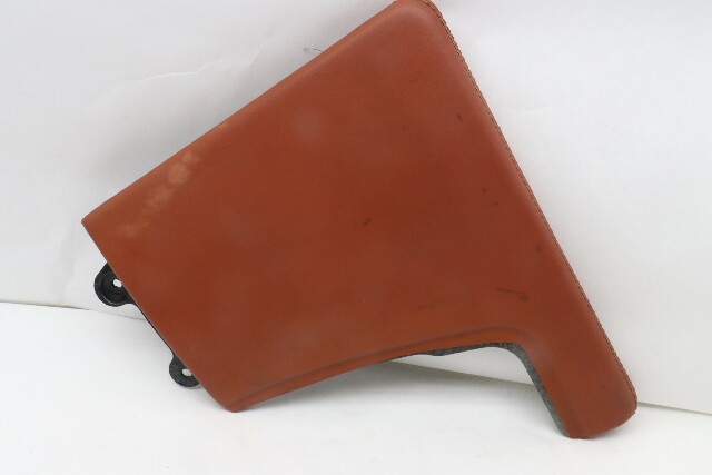 05-12 Porsche 911 Boxster Cayman Right Stereo Side Trim Leather Terra OEM