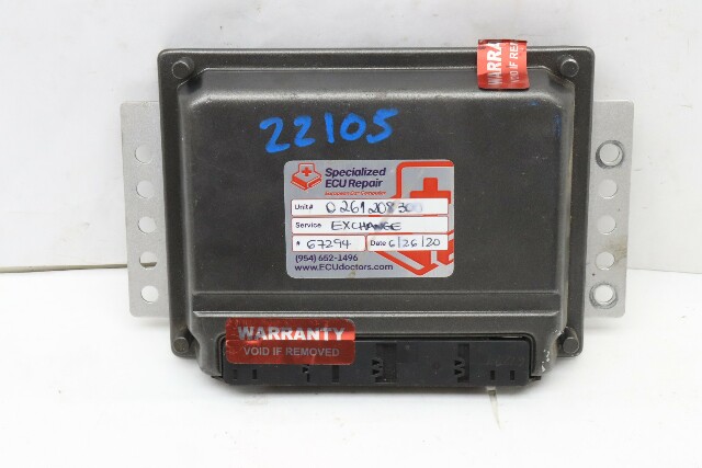2007 Porsche Boxster 987 3.4 Engine Computer Module ECU ECM DME OEM