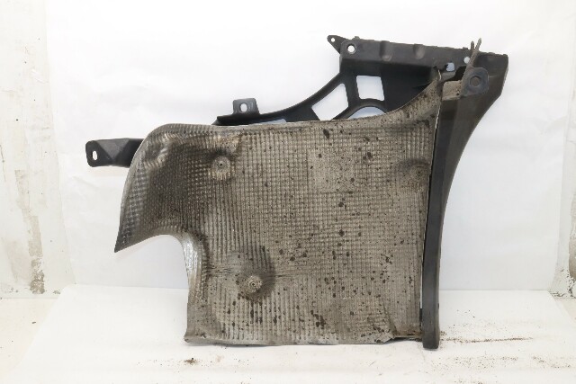 2009-2012 Porsche 911 997 Rear Bumper Bracket Heat Shield Left Driver - 99750563102 OEM