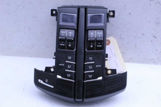 2011 2012 2013 Porsche Cayenne Rear Climate Temperature Control Panel OEM