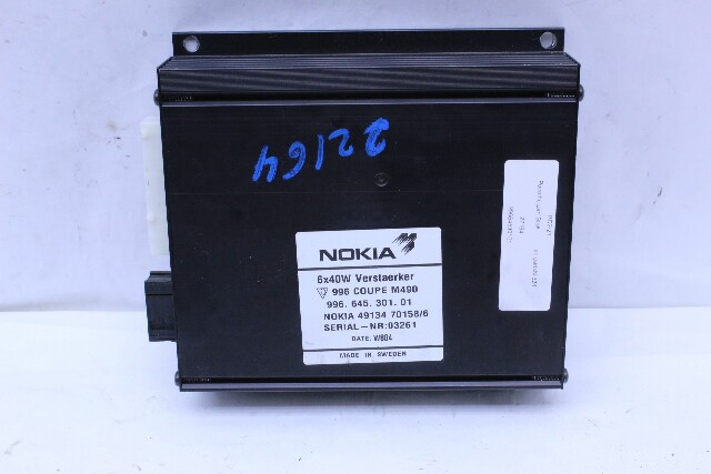 1999 Porsche 911 996 Coupe Amp Amplifier NOKIA OEM