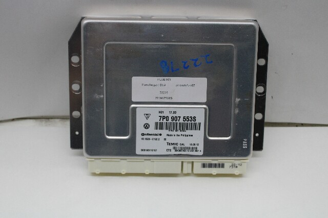 2011 2012 2013 2014 Porsche Cayenne Air Suspension Leveling Module - 7P0907553S OEM