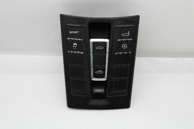 2013 Porsche Boxster 981 Convertible Top Sport Spoiler Switch Scuffs - 99161326103 OEM