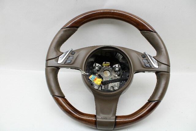 2011-2014 Porsche Cayenne 958 Multifunction Steering Wheel OEM