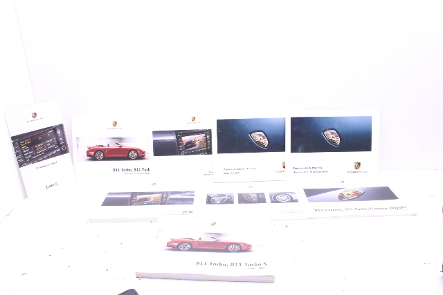 2011 Porsche 911 997 Turbo Owner Manual And Case OEM