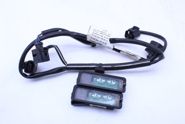 2013-2016 Porsche Boxster Cayman 981 Rear Bumper License Plate Wire Harness - 98161289502 OEM