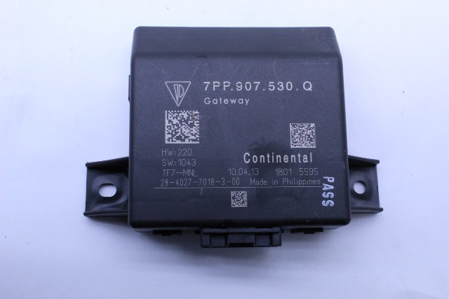 2013 Porsche Boxster Gateway Control Module 7PP907530Q OEM