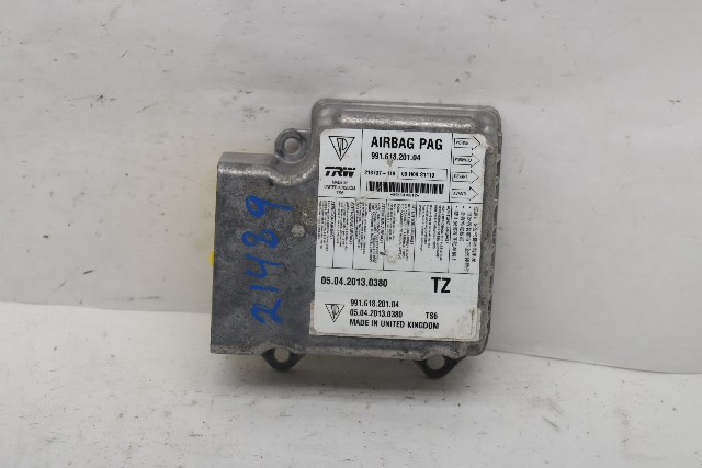 2012-2016 Porsche 911 Boxster Cayman Airbag Computer 99161820104 OEM