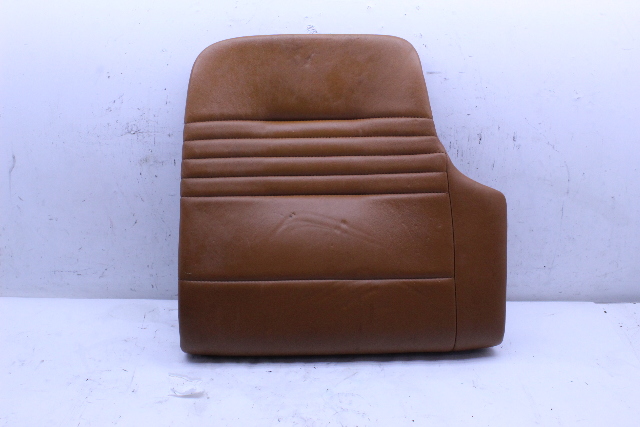 2000-2004 Porsche 911 996 Coupe Rear Seat Lower Cushion Left Leather Natural Brown OEM