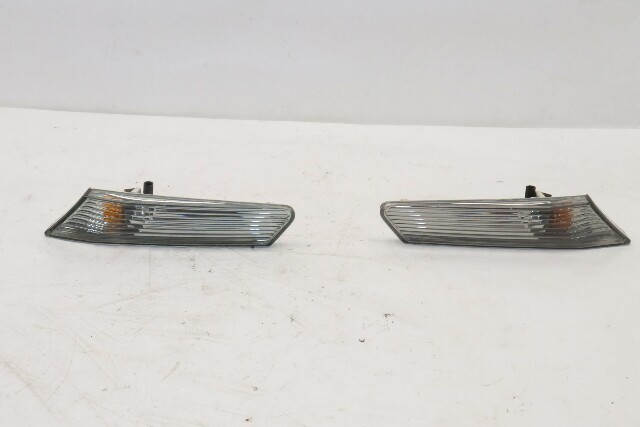 2005-2008 Porsche 911 997 Boxster Cayman 987 Side Marker Lights Pair Clear Pair OEM