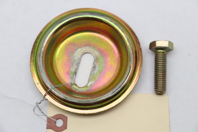 Porsche 911 Boxster Emergency Spare Tire Hold Plate Wing Nut OEM OEM