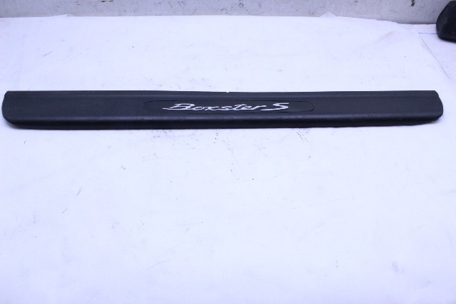 2000 2001 2002 2003 2004 Porsche Boxster Door Sill Trim Plate "Boxster S" OEM