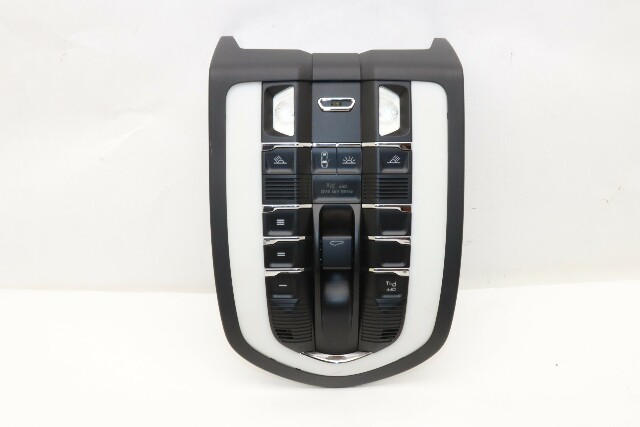 2013 Porsche Panamera Overhead Dome Light Sunroof Switch Console OEM
