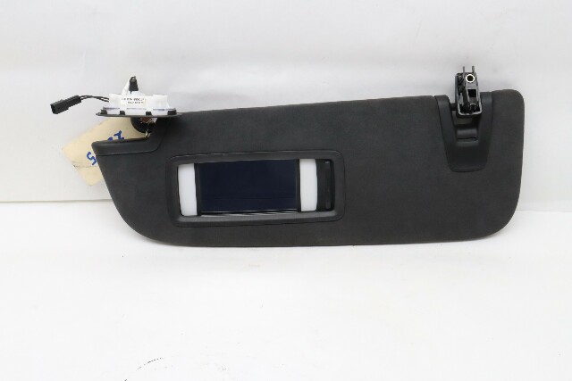 2010-2016 Porsche Panamera Sun Visor Left Alcantara OEM