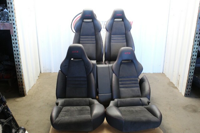 2013 Porsche Panamera GTS Front and Rear Seat Set Alcantara
