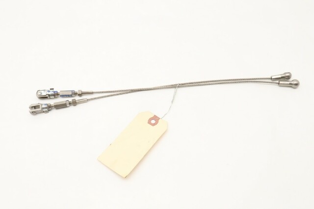 2005-2012 Porsche Boxster 987 Convertible Top Tension Cable Pair OEM