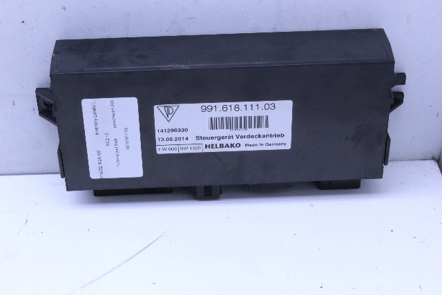 2015 2016 2017 2018 2019 Porsche 911 991 Convertible Top Module OEM