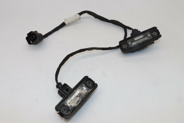 05-12 Porsche 911 Boxster Cayman License Plate Lights Wire Harness OEM