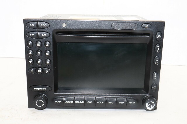 2002-2004 Porsche 911 Boxster Radio Stereo Navigation Display PCM OEM