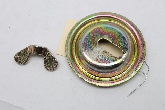 Porsche 911 Boxster Emergency Spare Tire Hold Plate Wing Nut OEM OEM