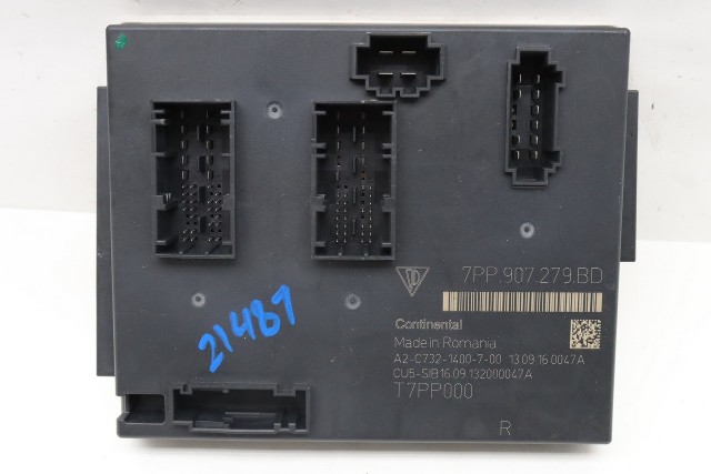 2014 Porsche Cayman 981 Anti-Theft Alarm Control Unit 7PP907279BD OEM