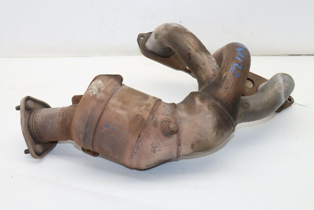 2005 2006 Porsche Boxster 3 Exhaust Manifold Left OEM