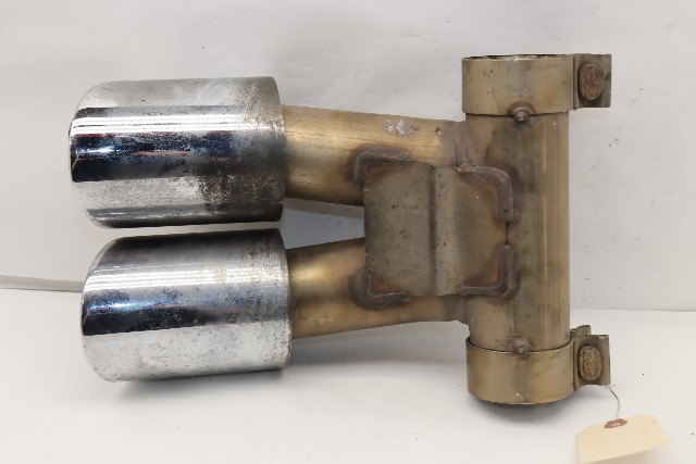 2013 2014 2015 2016 Porsche Boxster 981 Exhaust Muffler Sport Tip Dual Tips 98111196100 OEM